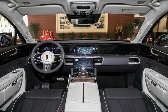 High Speed Luxury Electric Cars Hongqi Left Hand Steering Car E-HS9 510km