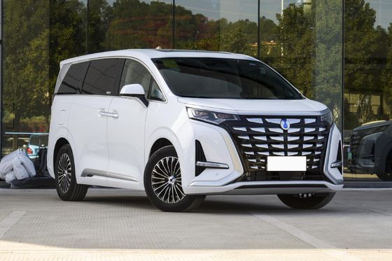All Wheel Drive Plug In Electric Hybrid Cars 180KM Passenger Large 7 Seater MPV